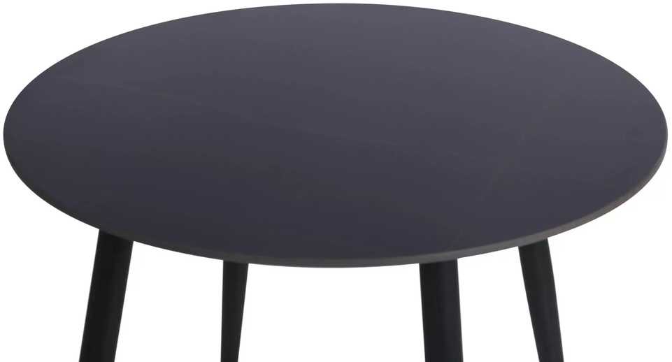 Signal Meble Valgomojo stalas SIGNAL Rion 90x90x76 cm, juoda