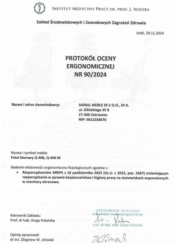 Signal Meble Signal Biuro kėdė Q-406