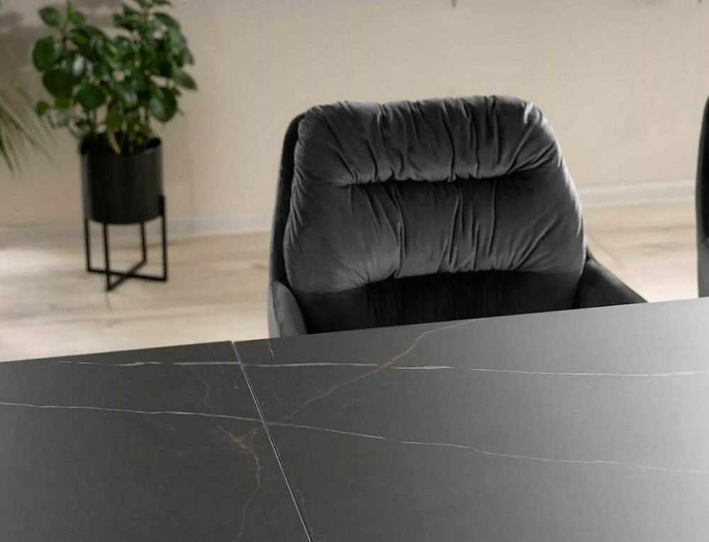 Signal Meble Stół „Westin Ceramic Sahara Noir“ stalas