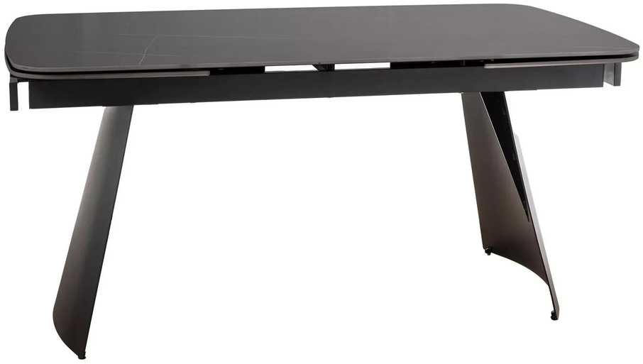 Signal Meble Valgomojo stalas Bacardi, 160-240 x 90 cm, juoda