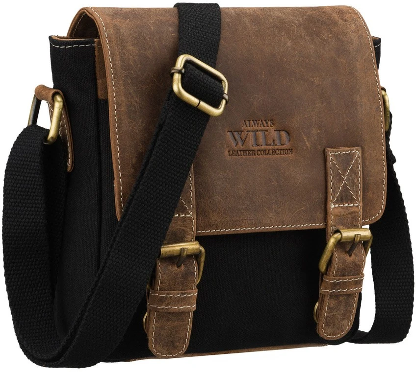 Vyriška rankinė per petį WILD-7589