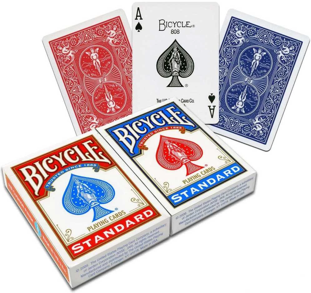 BICYCLE RIDER STANDARD žaidimo kortos – 2 kaladės