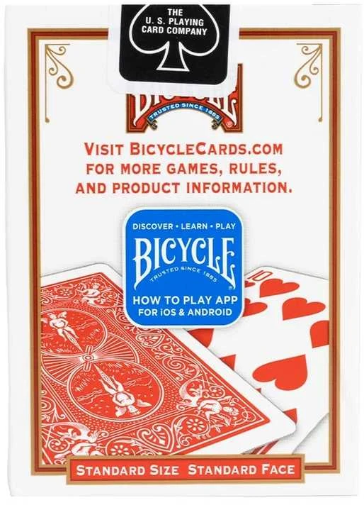 BICYCLE RIDER STANDARD žaidimo kortos – 2 kaladės