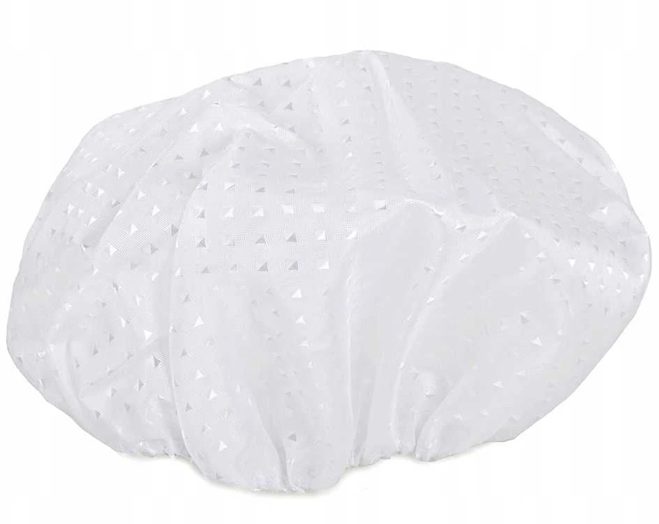 Balta dušo kepuraitė WHITE