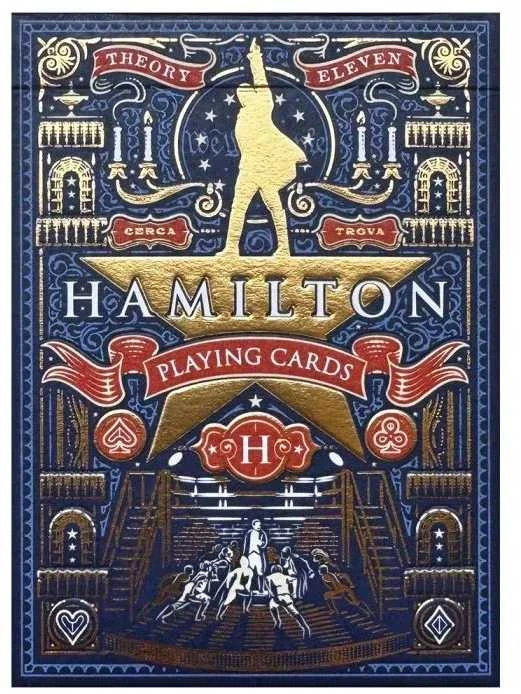 HAMILTON žaidimo kortos, Theory11