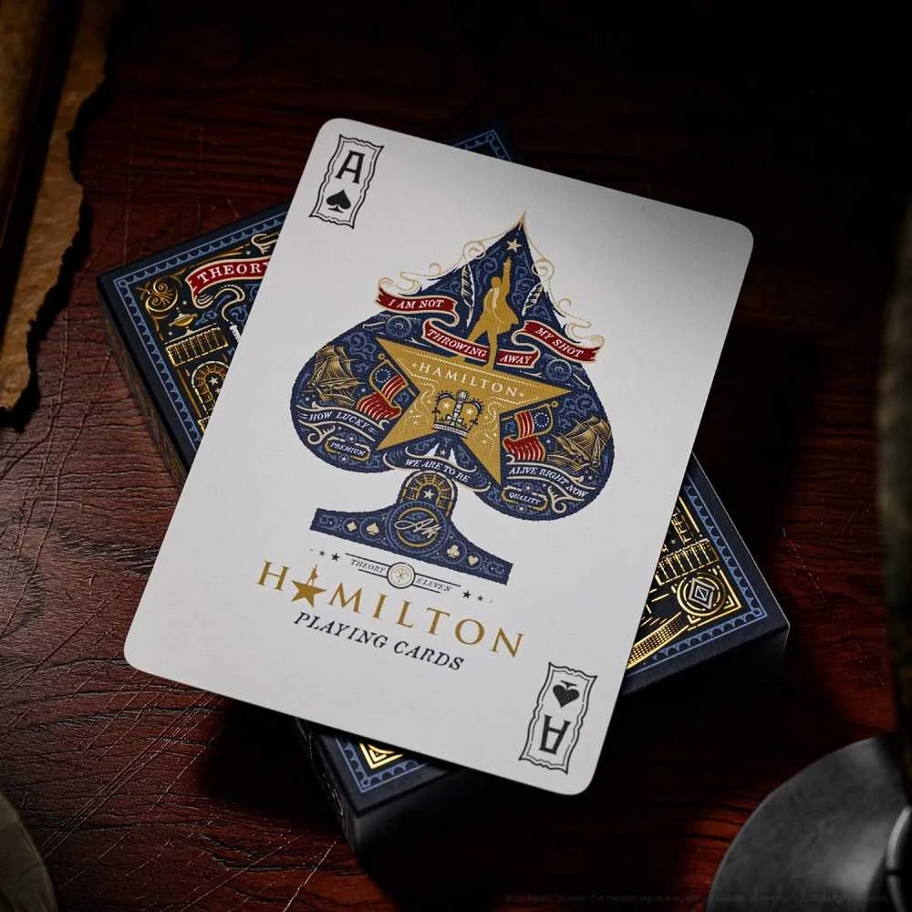 HAMILTON žaidimo kortos, Theory11