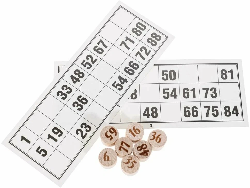 Klasikinis medinis loto – stalo žaidimas