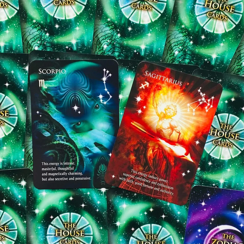 Astrologinės būrimo kortos, FINDHORN PRESS®