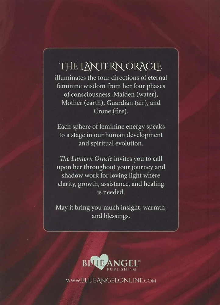 Orakulo kortos "THE LATERN ORACLE" Mėlynas ANGEL®