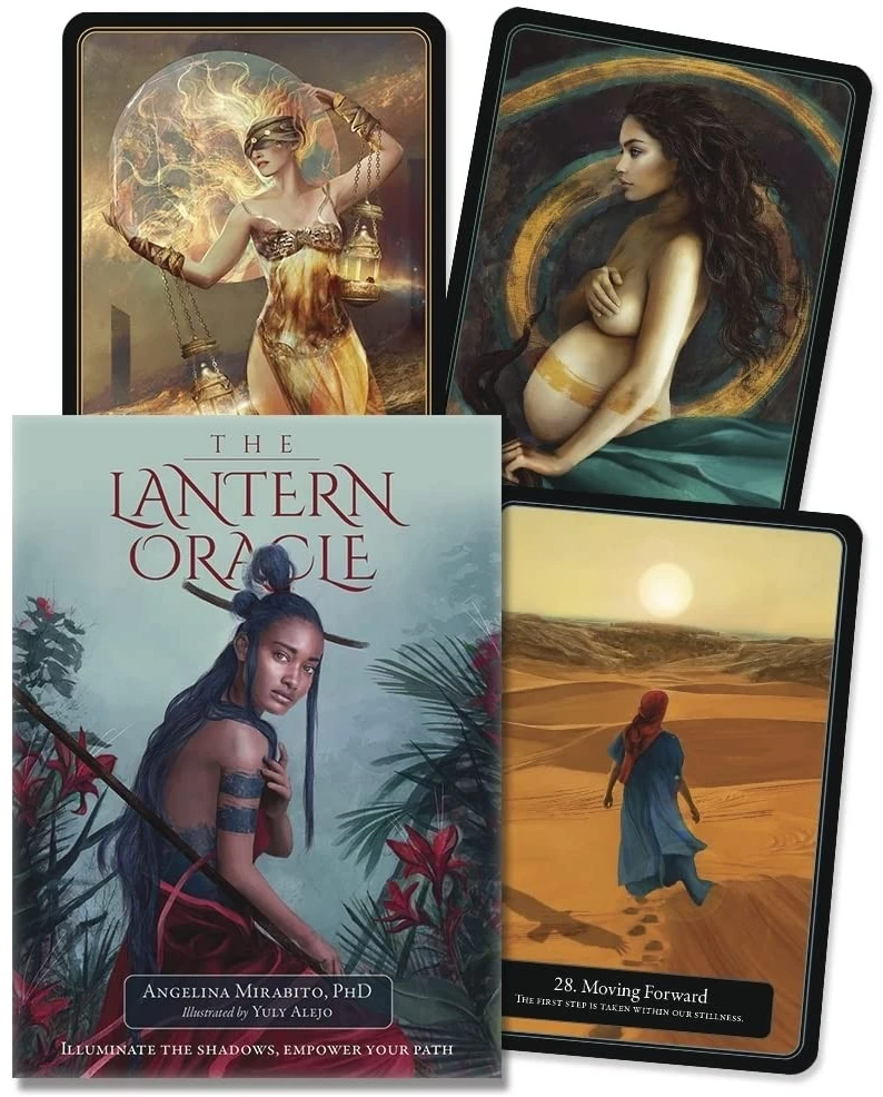 Orakulo kortos "THE LATERN ORACLE" Mėlynas ANGEL®