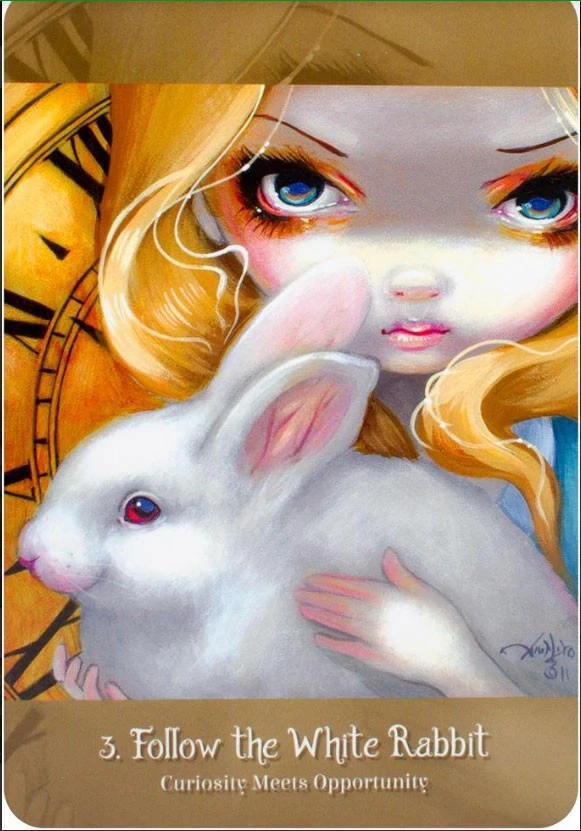 Taro kortos ALICE THE WONDERLAND ORACLE