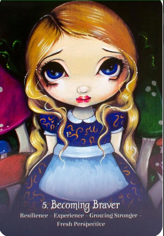 Taro kortos ALICE THE WONDERLAND ORACLE