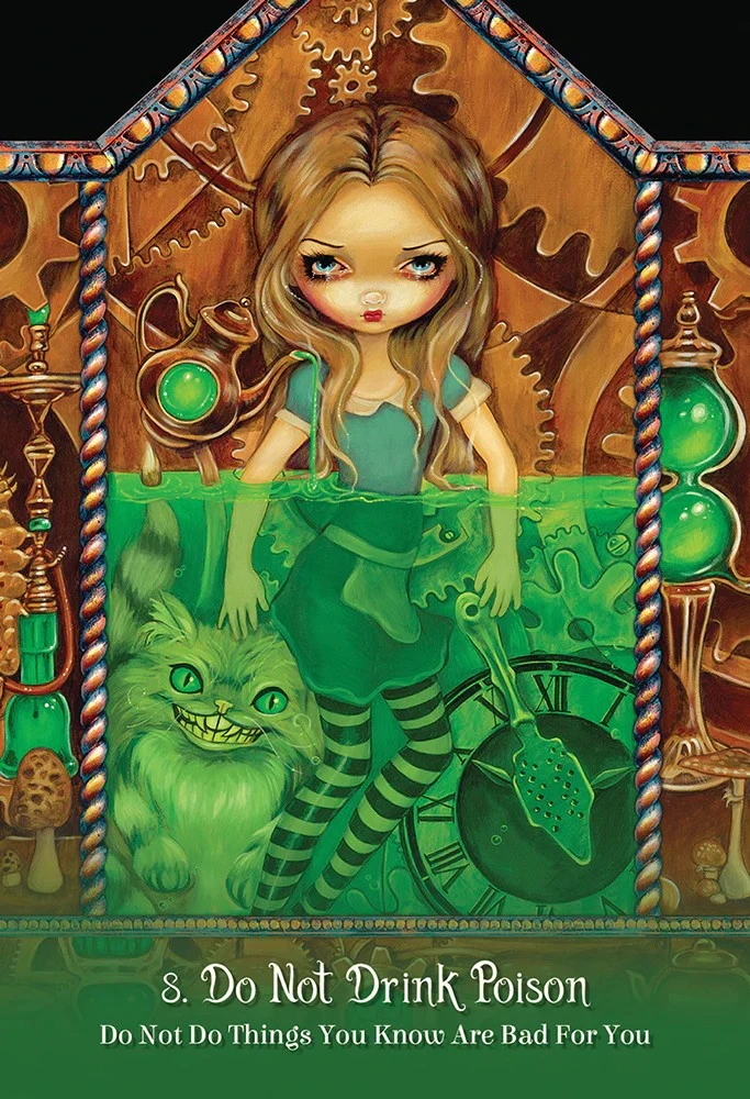 Taro kortos ALICE THE WONDERLAND ORACLE