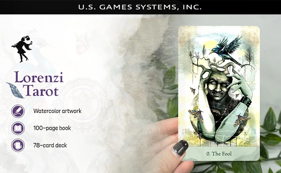 Taro kortos "LORENZI TAROT" U.S. GAMES SYSTEMS®