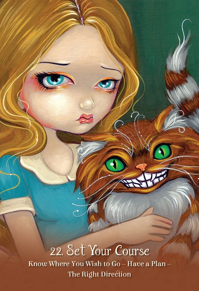 Taro kortos ALICE THE WONDERLAND ORACLE