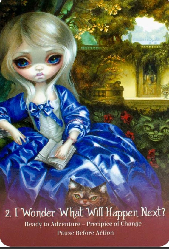Taro kortos ALICE THE WONDERLAND ORACLE