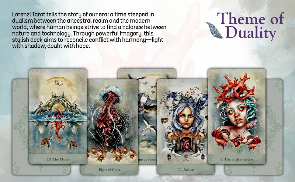 Taro kortos "LORENZI TAROT" U.S. GAMES SYSTEMS®