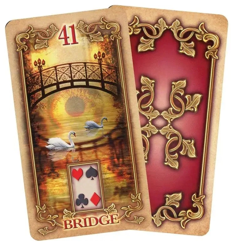 LUSTROUS LENORMAND kortos