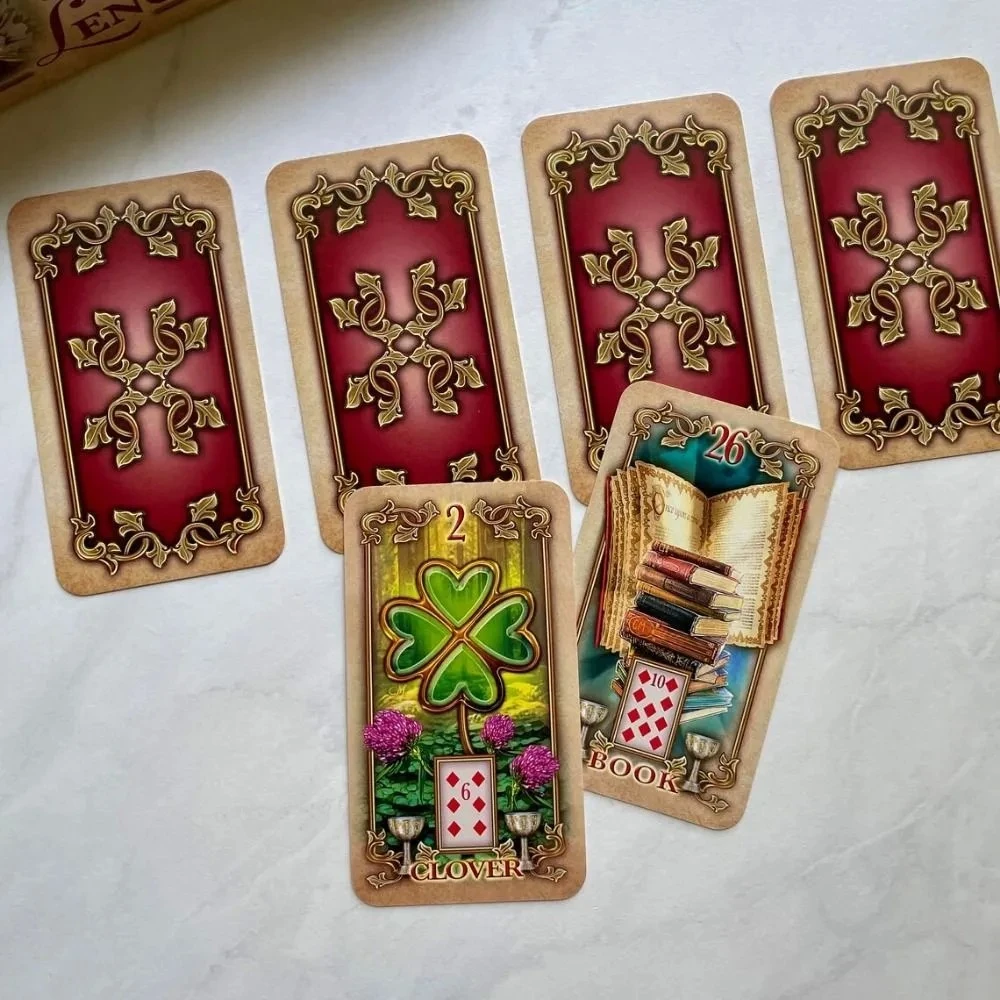 LUSTROUS LENORMAND kortos