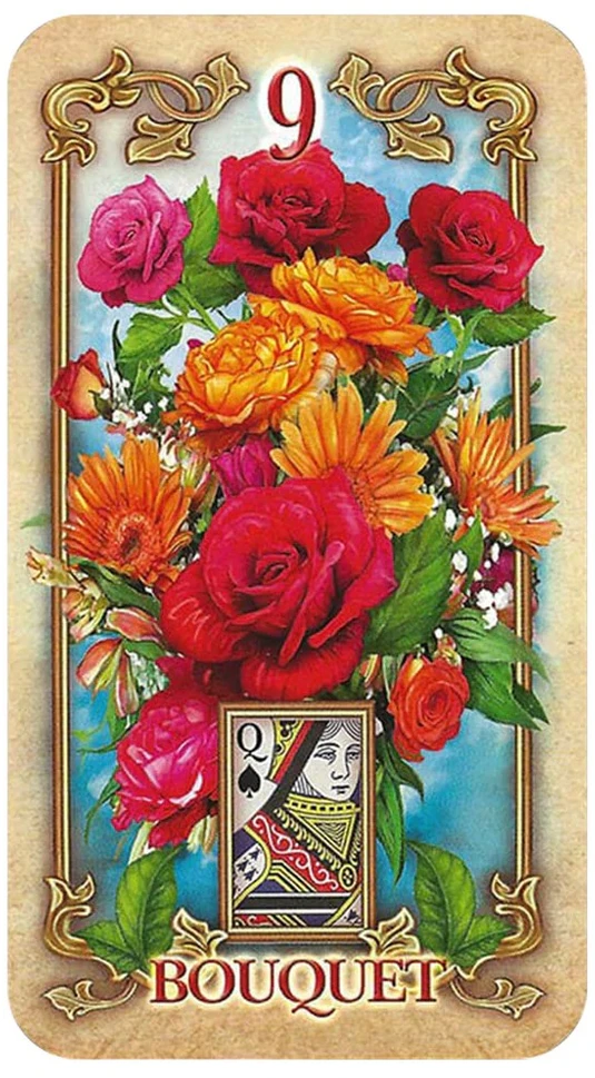 LUSTROUS LENORMAND kortos