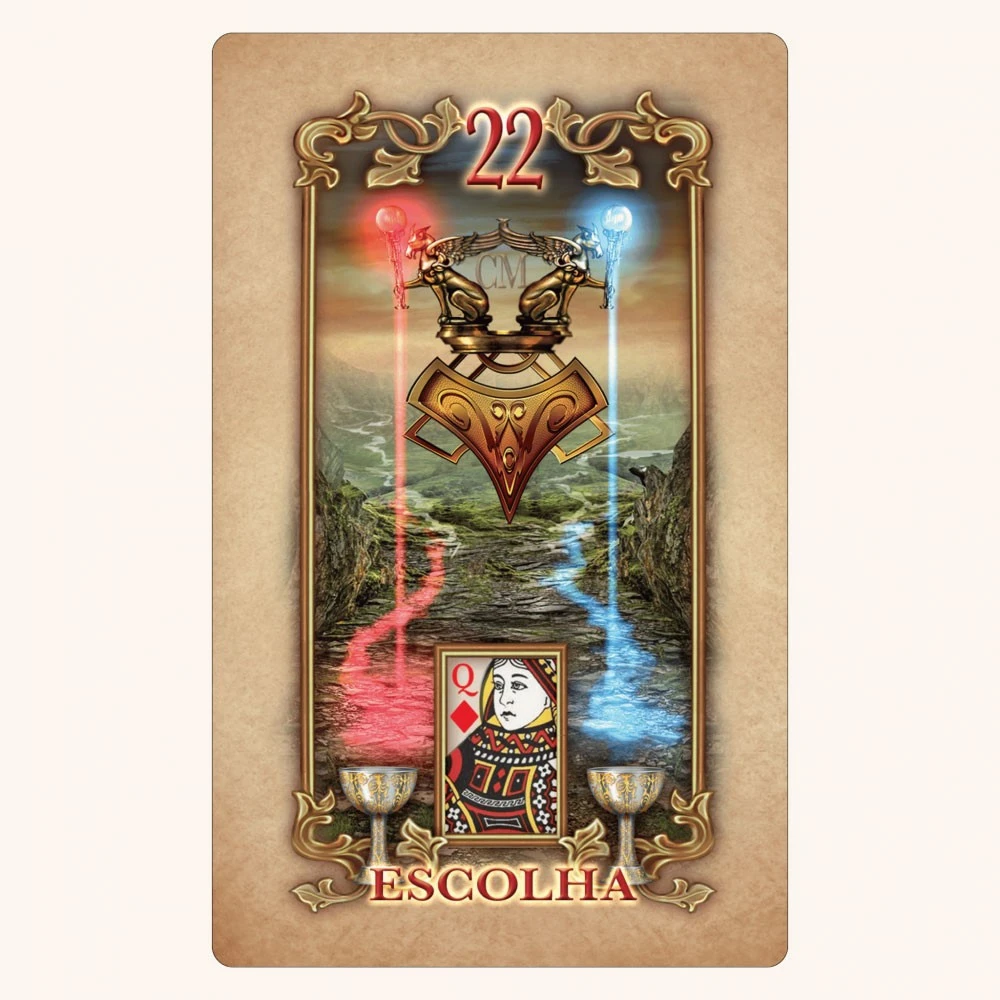 LUSTROUS LENORMAND kortos
