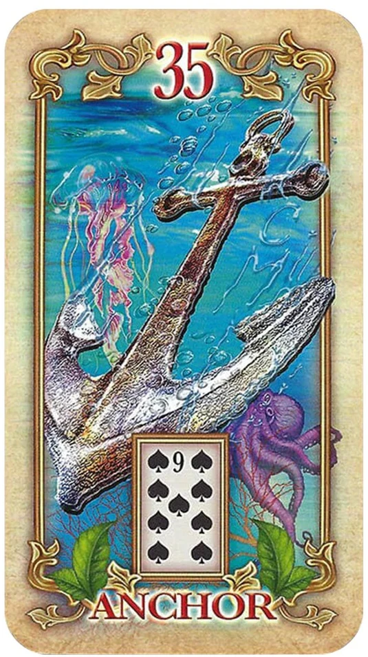 LUSTROUS LENORMAND kortos