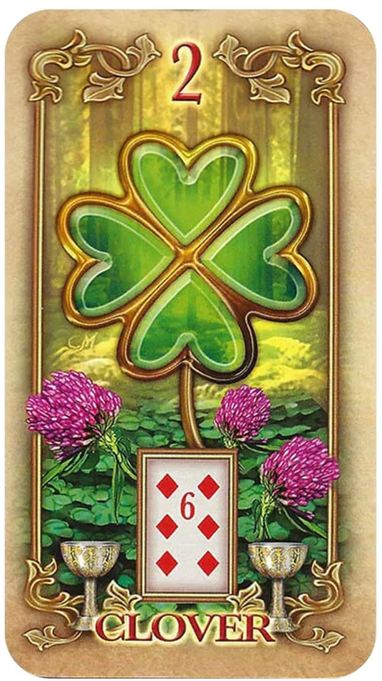 LUSTROUS LENORMAND kortos