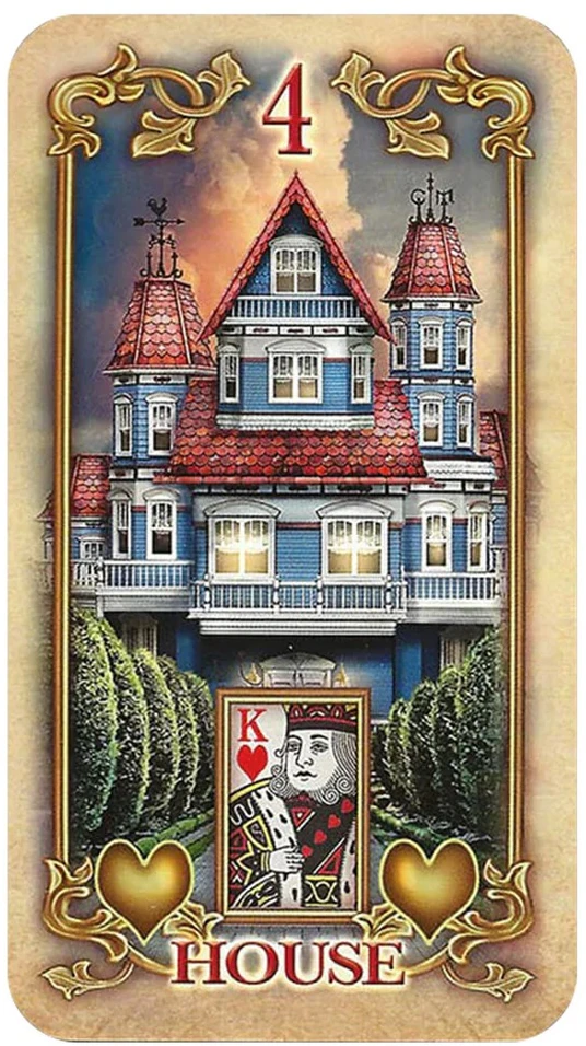 LUSTROUS LENORMAND kortos