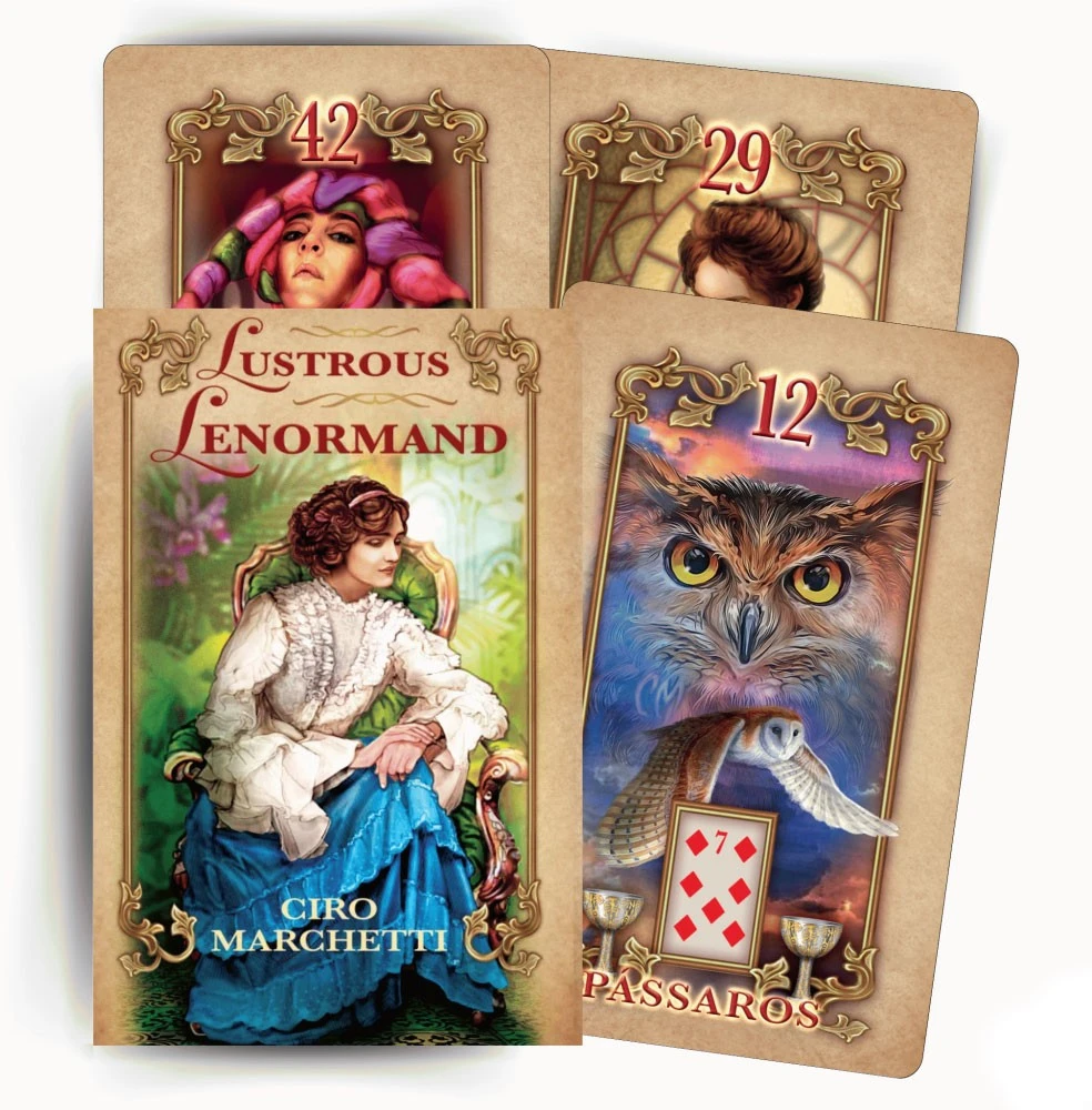 LUSTROUS LENORMAND kortos