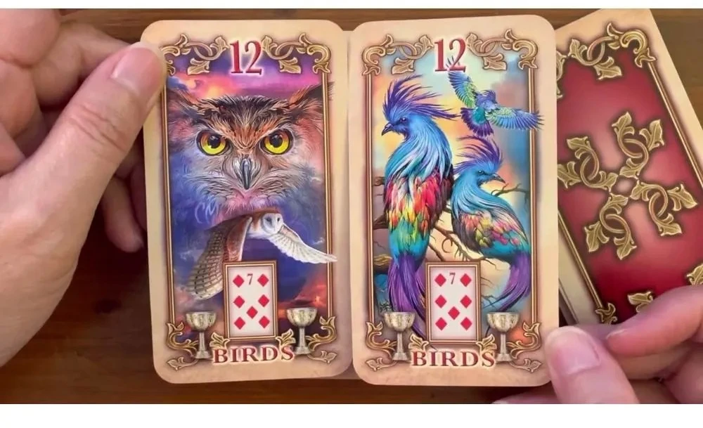 LUSTROUS LENORMAND kortos