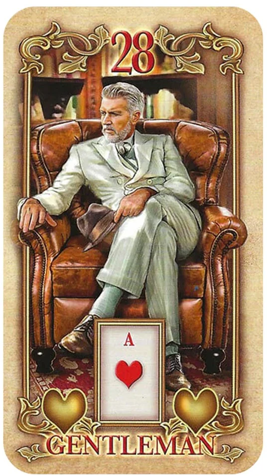 LUSTROUS LENORMAND kortos