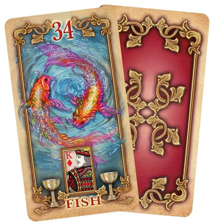 LUSTROUS LENORMAND kortos