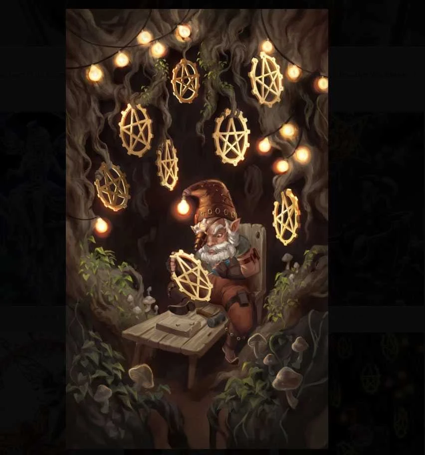 Originalios taro kortos STEAMPUNK FAERIE TAROT + knygutė