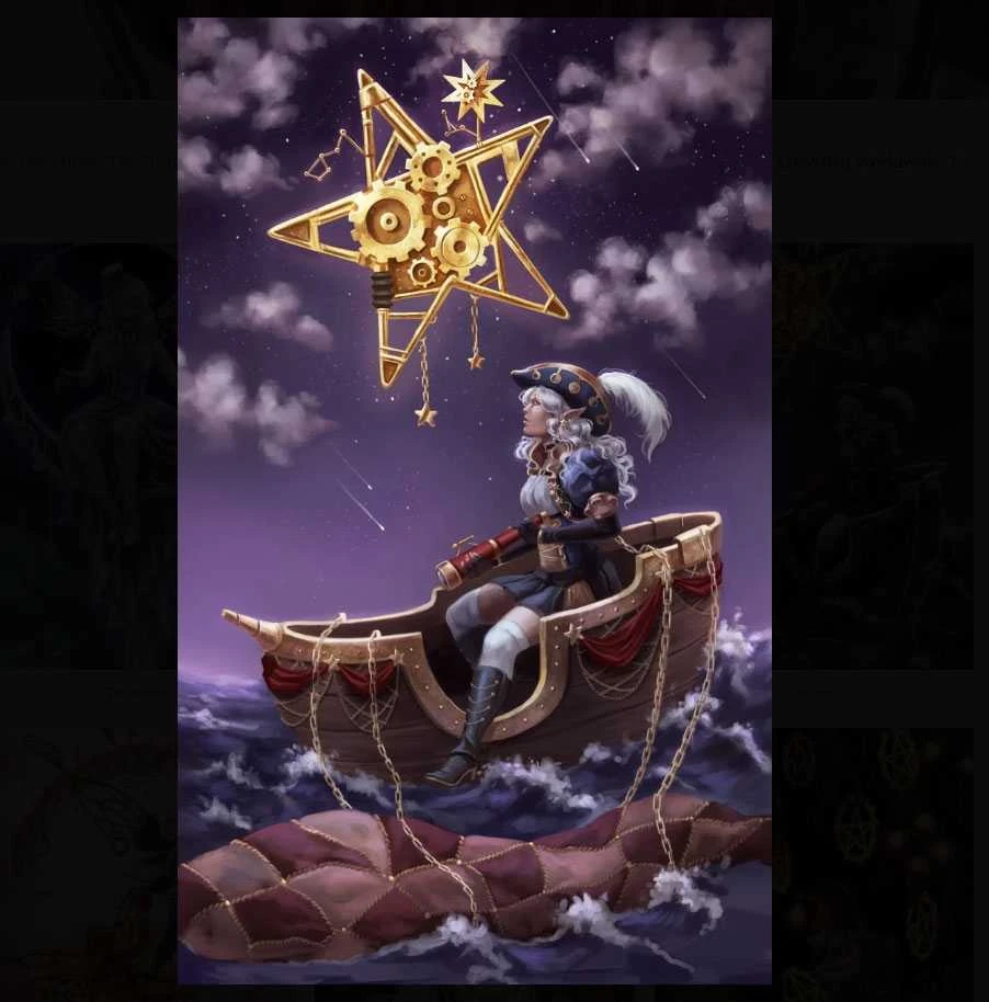 Originalios taro kortos STEAMPUNK FAERIE TAROT + knygutė