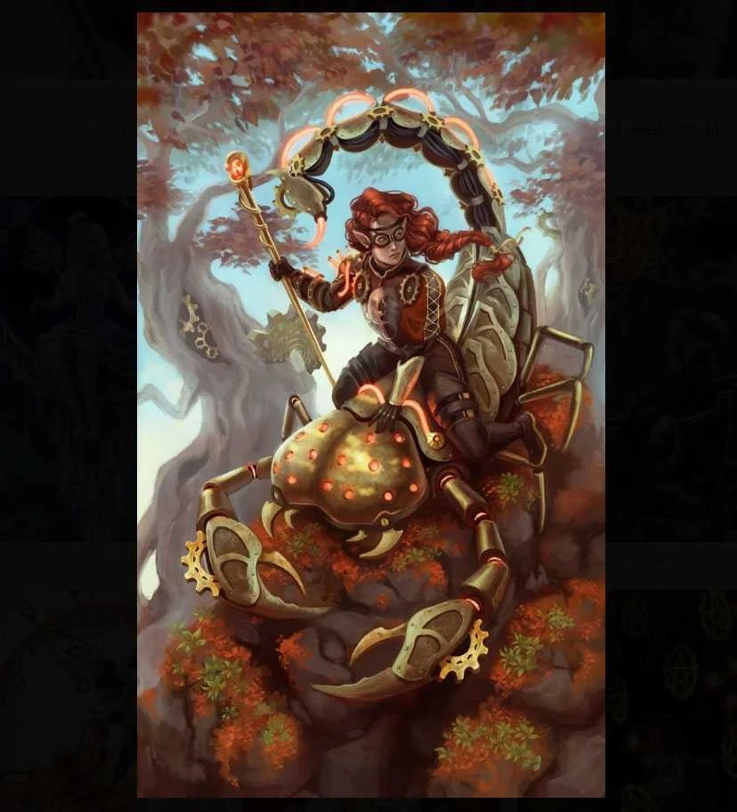Originalios taro kortos STEAMPUNK FAERIE TAROT + knygutė