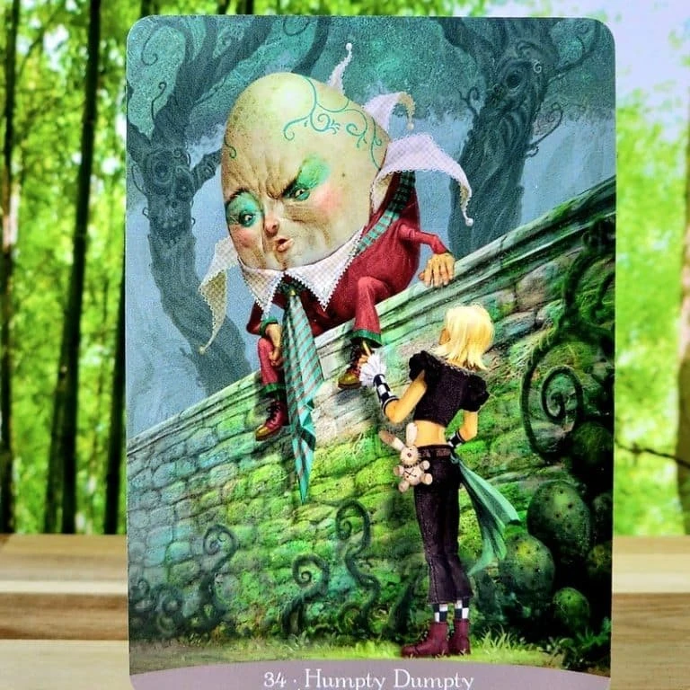 Orakulo kortos ALICE IN WONDERLAND