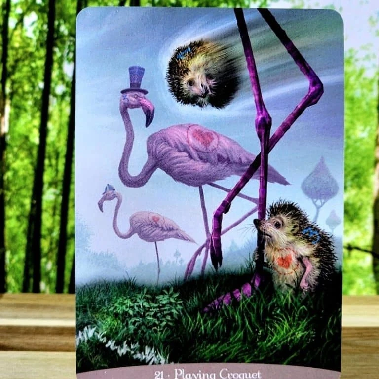 Orakulo kortos ALICE IN WONDERLAND