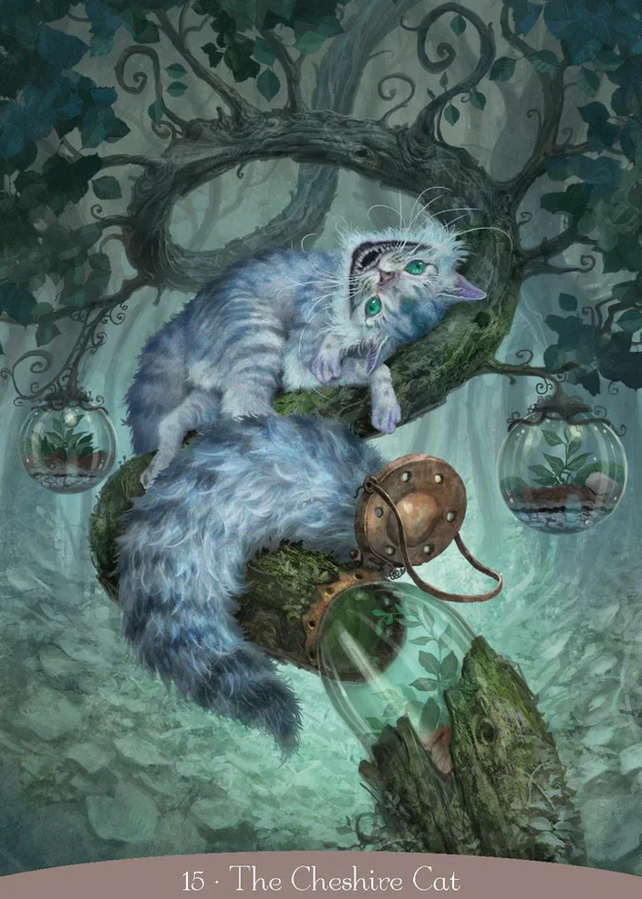 Orakulo kortos ALICE IN WONDERLAND