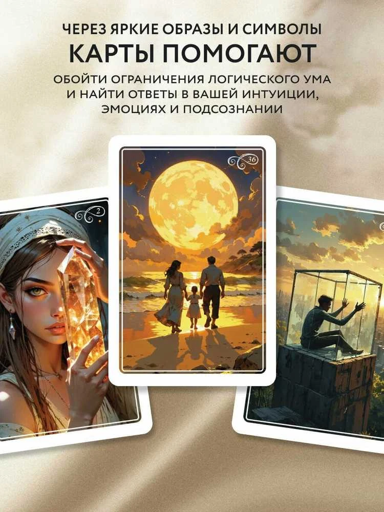 Metaforinės kortos „Išminties vedliai“ rusų kalba