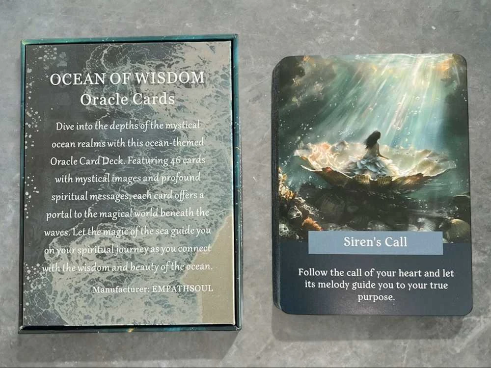 Orakulo kortos OCEAN OF WISDOM