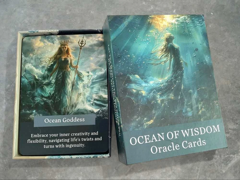 Orakulo kortos OCEAN OF WISDOM