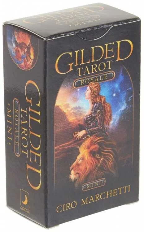 Originalios Llewellyn taro kortos " Gilded Tarot Royale" + vadovas