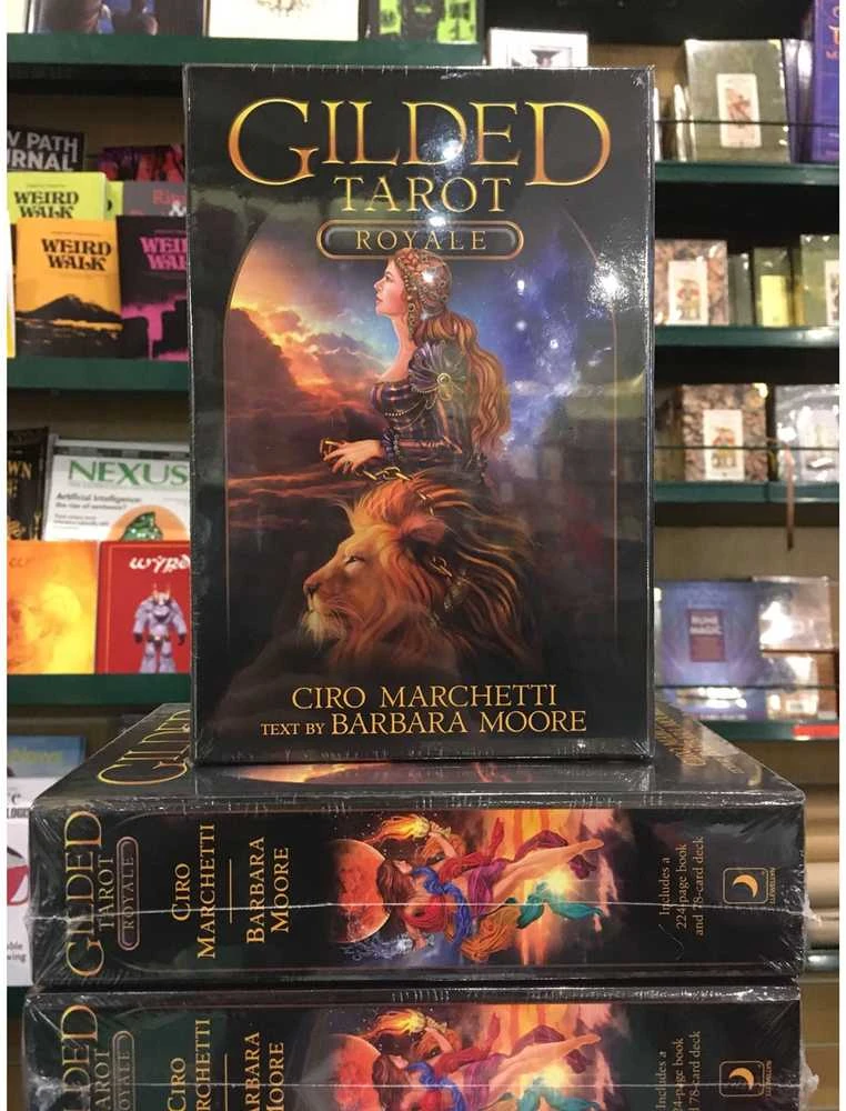 Originalios taro kortos GILDED TAROT ROYALE, LLEWELLYN®