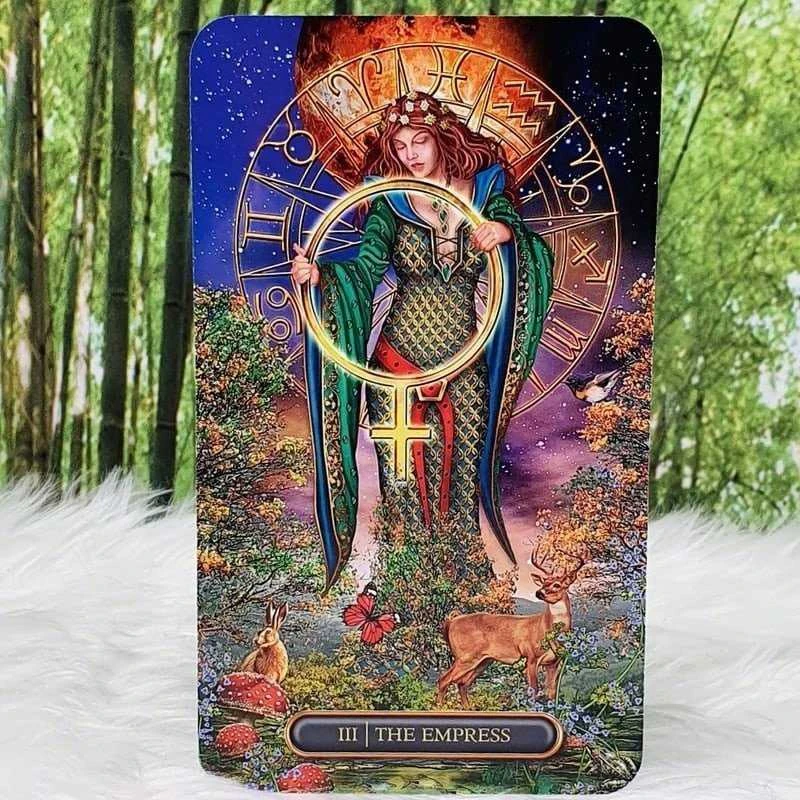 Originalios taro kortos GILDED TAROT ROYALE, LLEWELLYN®