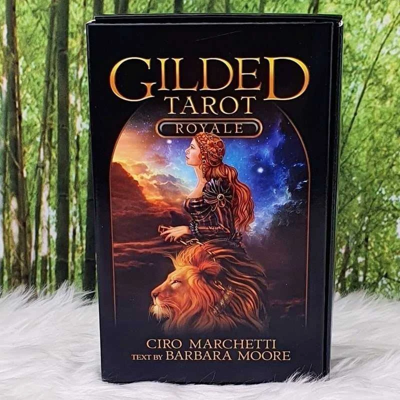 Originalios taro kortos GILDED TAROT ROYALE, LLEWELLYN®