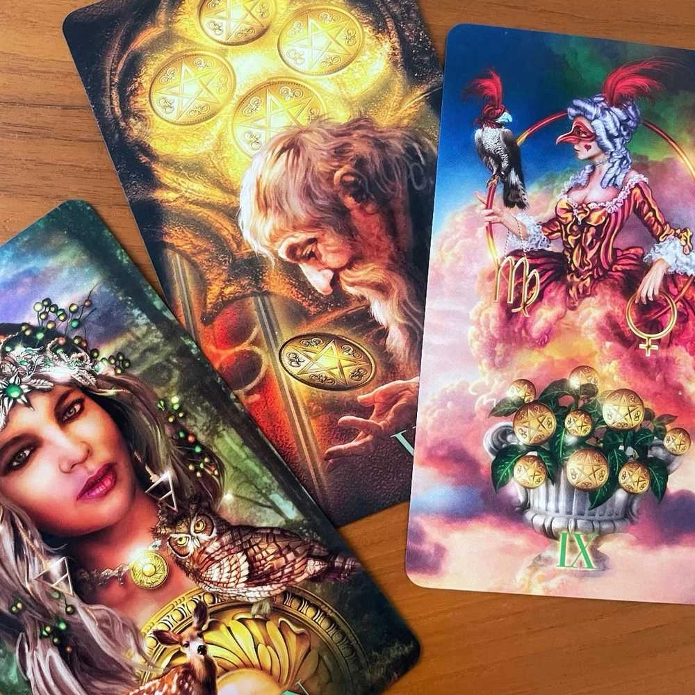 Originalios taro kortos MYSTIC PALETTE TAROT, LLEWELLYN®