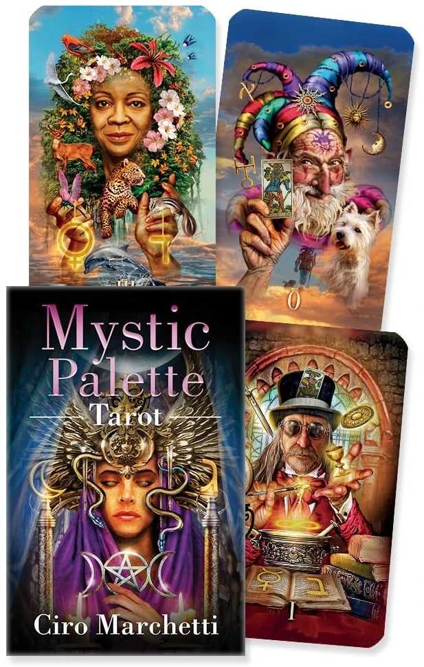 Originalios taro kortos MYSTIC PALETTE TAROT, LLEWELLYN®