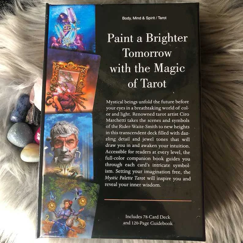 Originalios taro kortos MYSTIC PALETTE TAROT, LLEWELLYN®