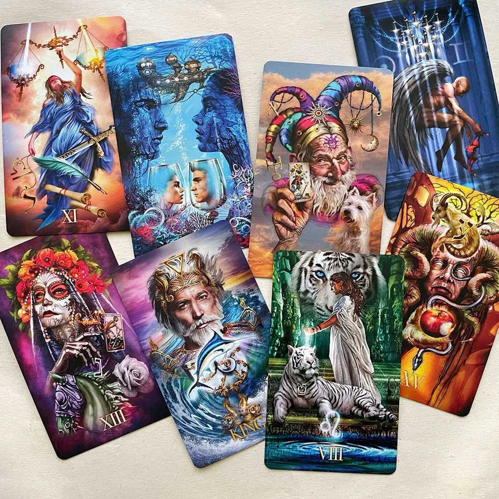 Originalios taro kortos MYSTIC PALETTE TAROT, LLEWELLYN®