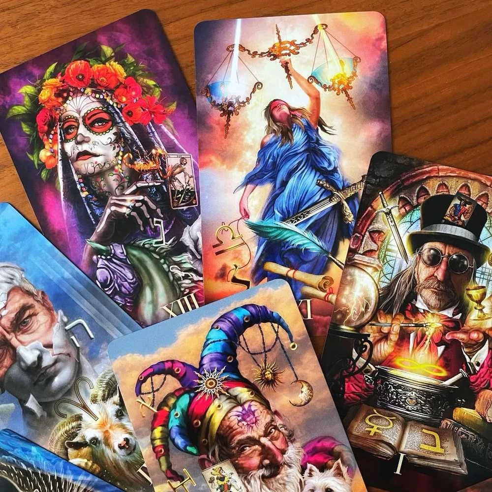 Originalios taro kortos MYSTIC PALETTE TAROT, LLEWELLYN®